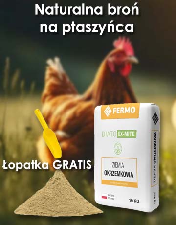 Ziemia okrzemkowa - naturalna broń na ptaszyńca